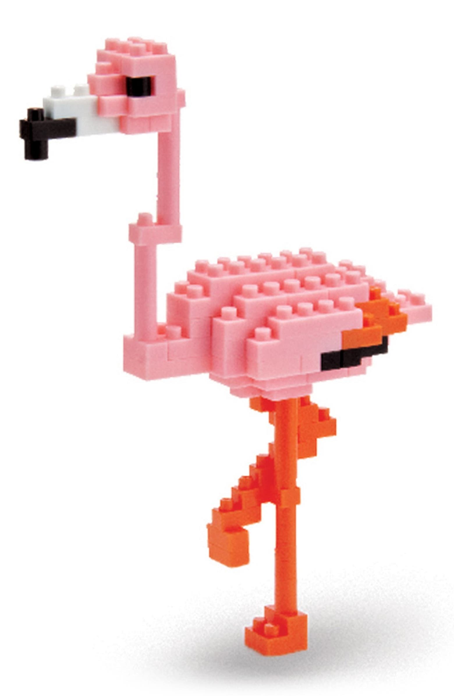 Nanoblock 'Flamingo' Micro Sized Building Block Set (110Piece) Nordstrom