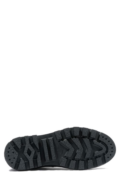Palladium Pallatrooper Rough Boot In Black/olive Night