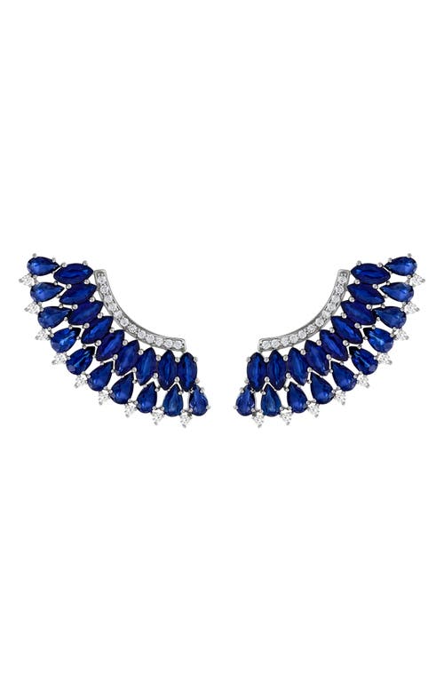 Hueb Mirage Sapphire Earrings in White Gold at Nordstrom