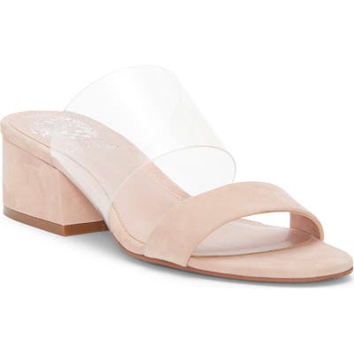 Vince Camuto Caveera Slide Sandal- Pink