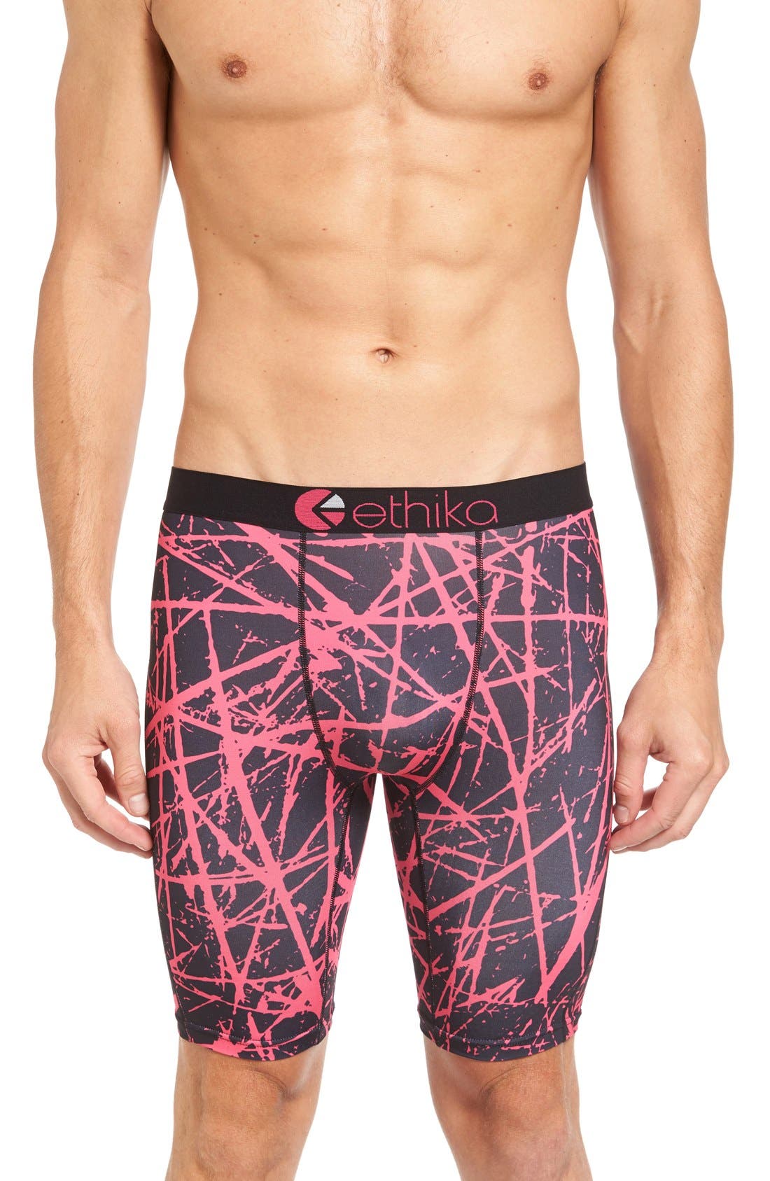 Ethika Pop Scratches Stretch Boxer Briefs Nordstrom