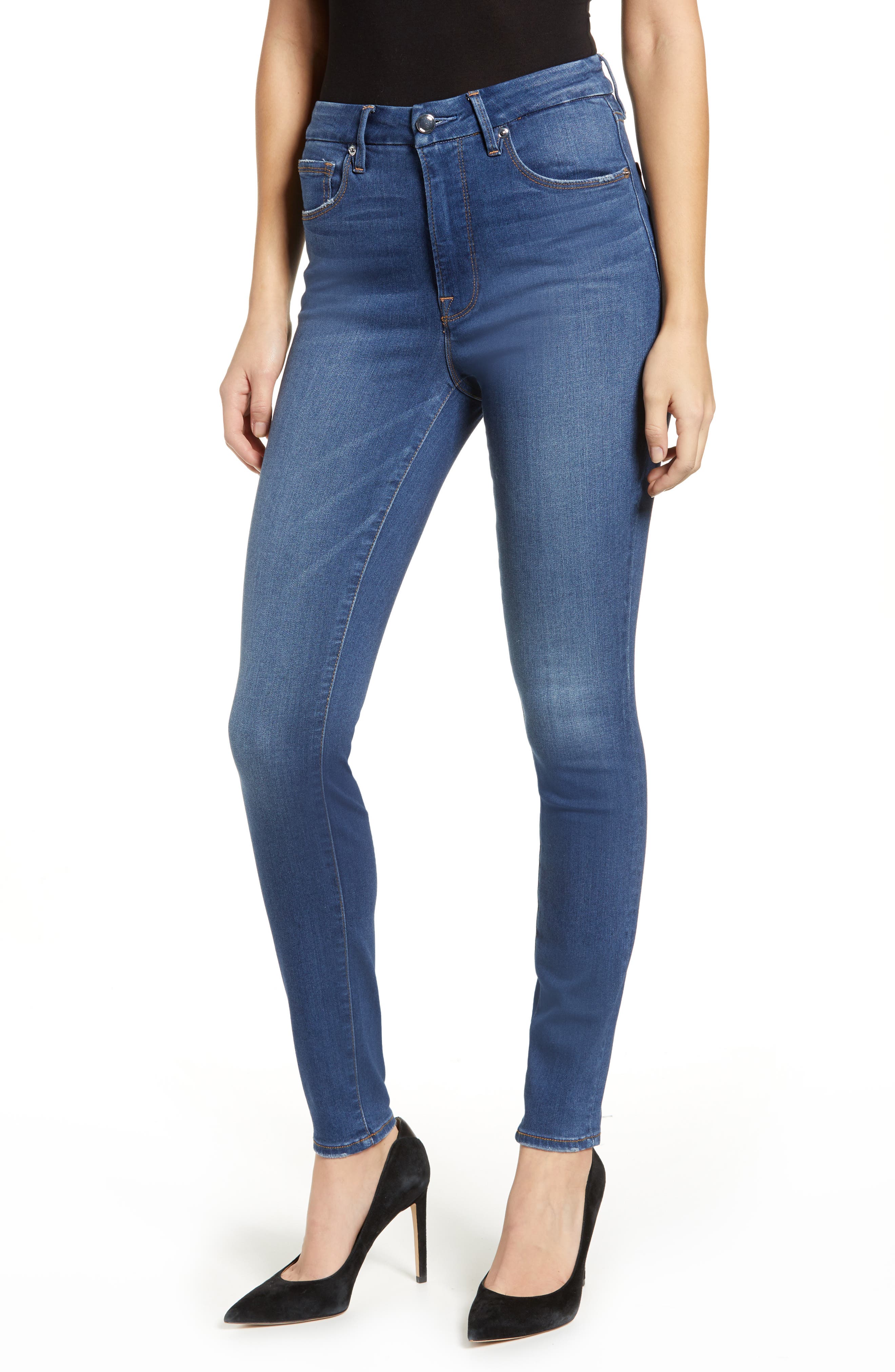 good american high waisted jeans