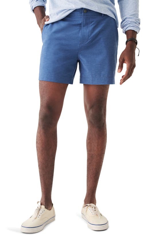 Faherty Belt Loop All Day Shorts In Navy