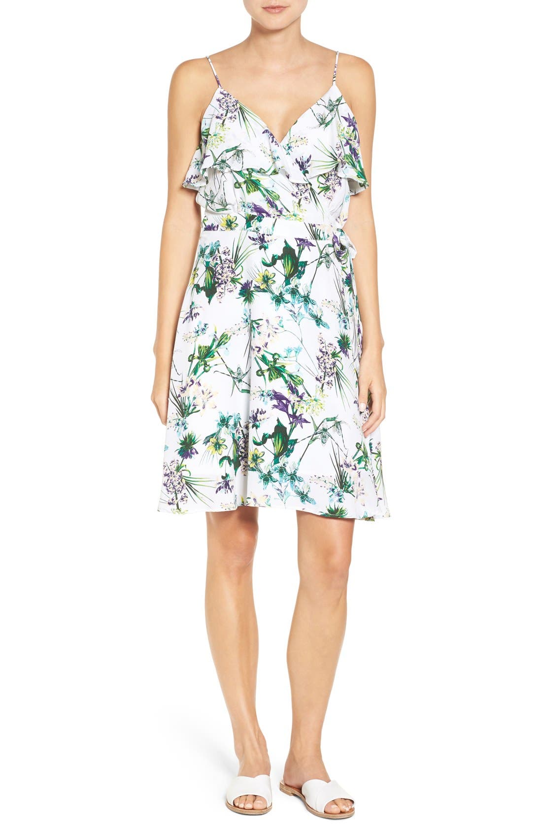 amour vert wrap dress