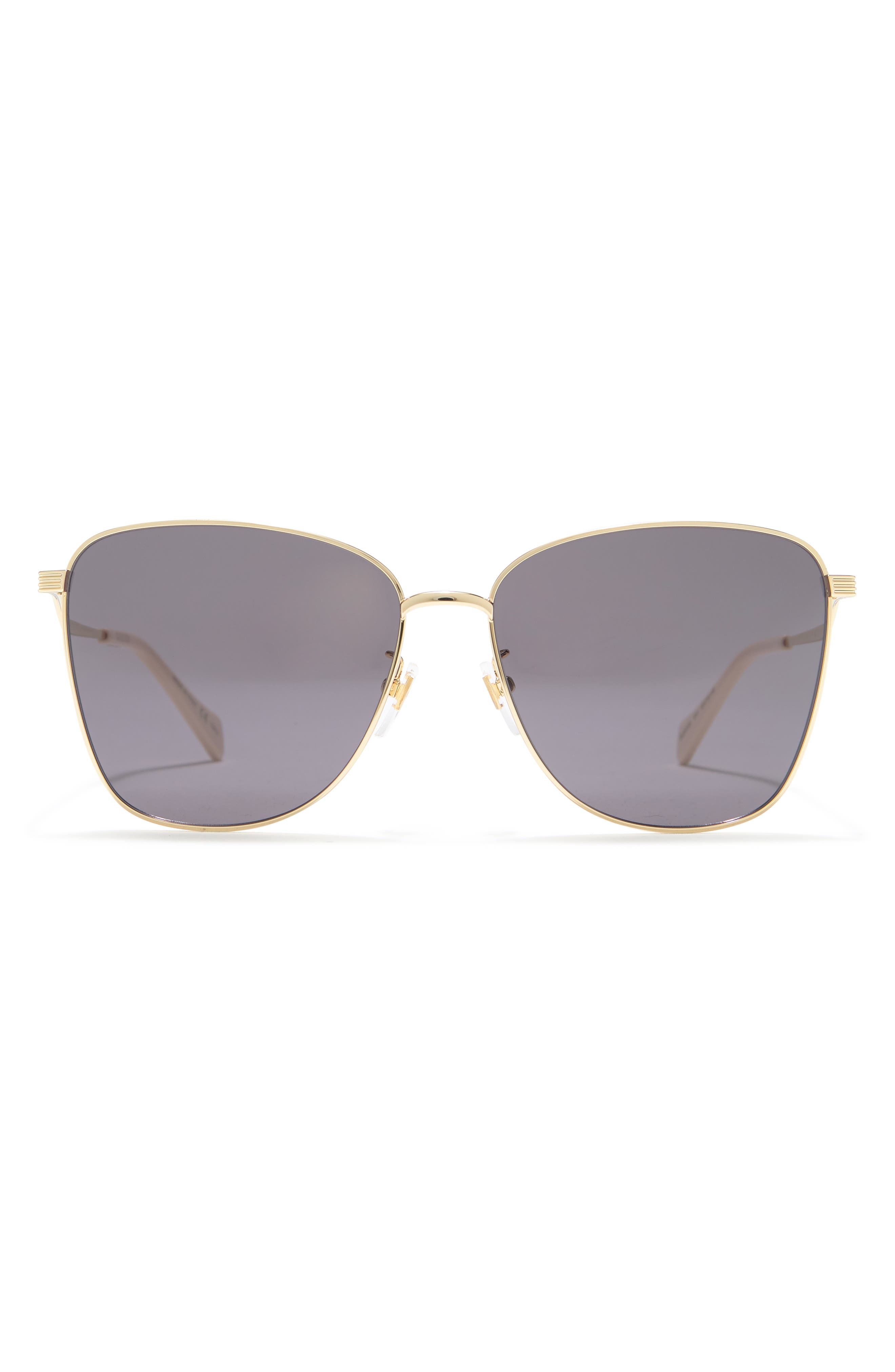 gucci 60mm butterfly sunglasses