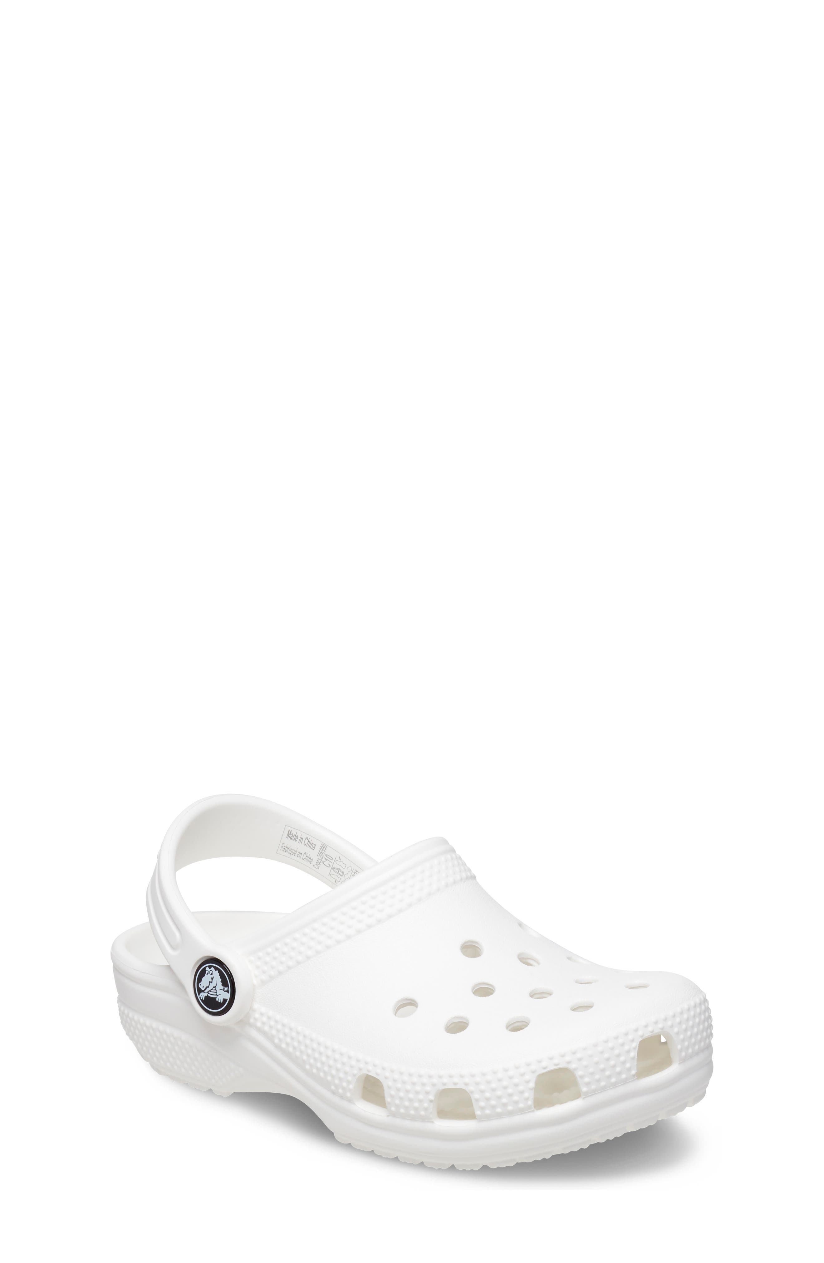 white crocs womens 5