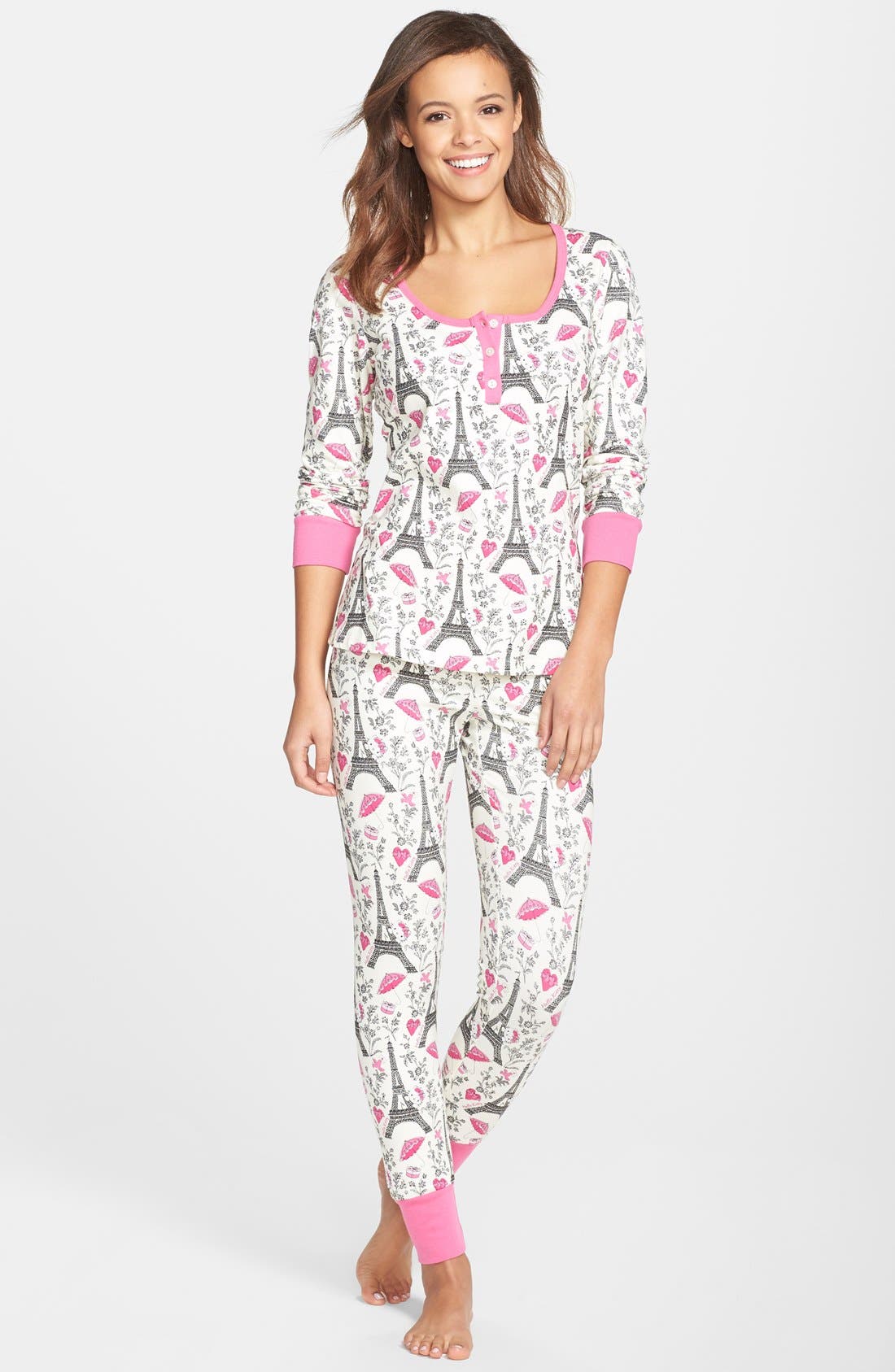 BedHead Hello Kitty® Print Henley Pajamas Nordstrom