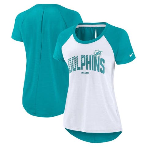 Outerstuff Toddler Aqua/Orange Miami Dolphins Training Camp V-Neck T-Shirt & Pants Set Size: 2T