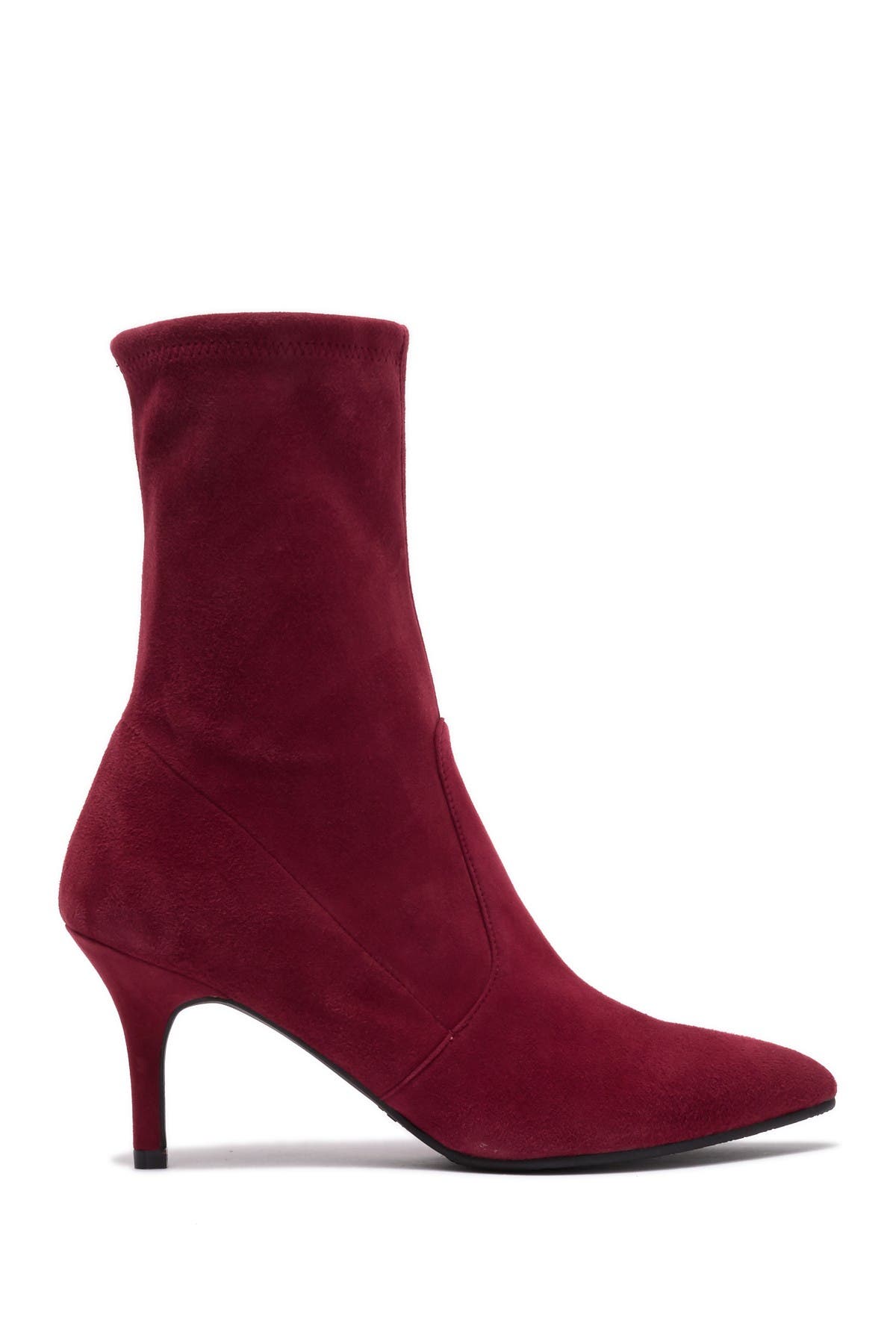 stuart weitzman cling suede sock boots