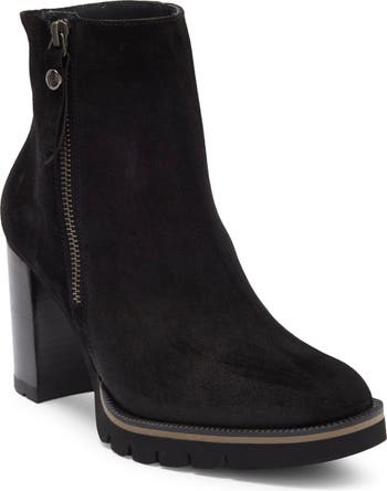 Paul green black outlet suede booties