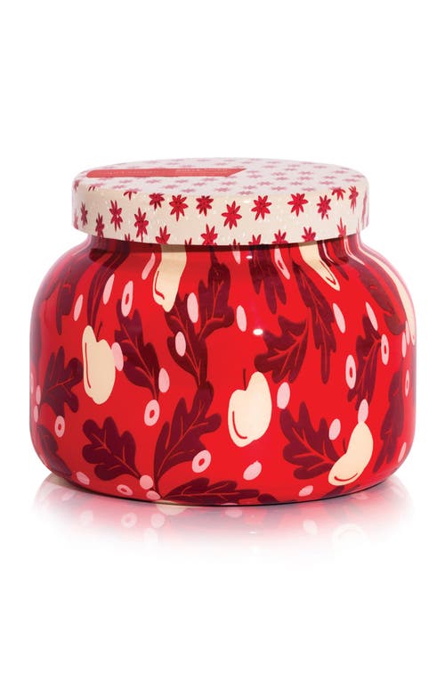 Capri Blue Apple Cider Social Pattern Play Signature Jar Candle In Apple Cider Social