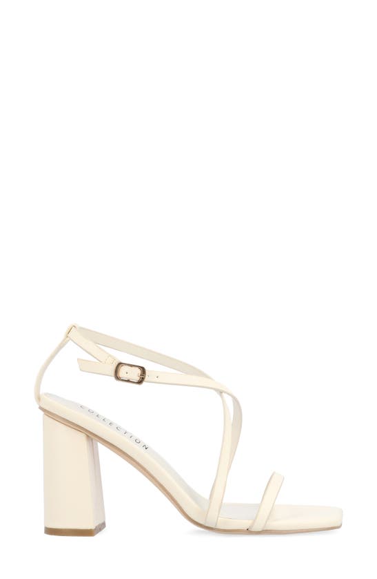 Journee Collection Tru Comfort Foam Lenorra Strappy Sandal In Beige