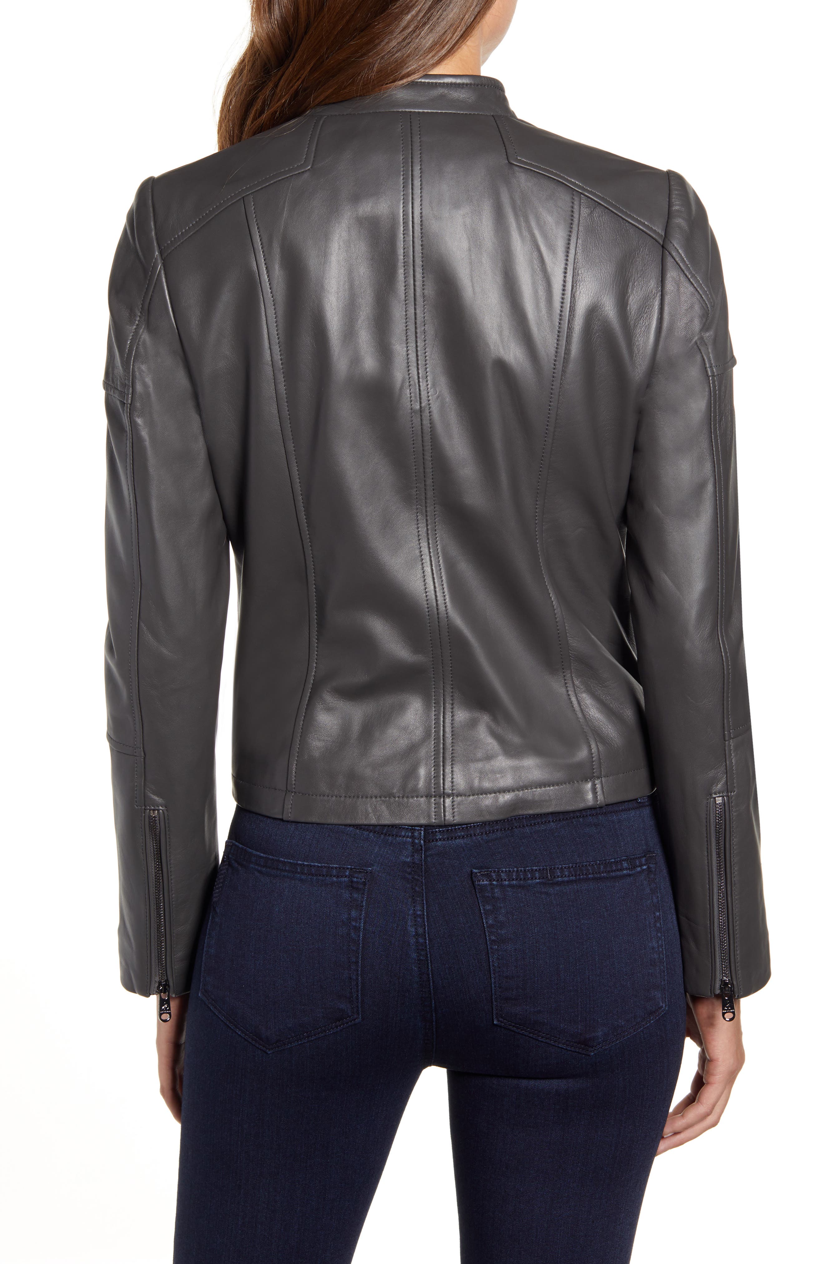 Sam Edelman | Lambskin Leather Moto Jacket | Nordstrom Rack