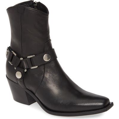 Charles David Polo Western Boot, Black