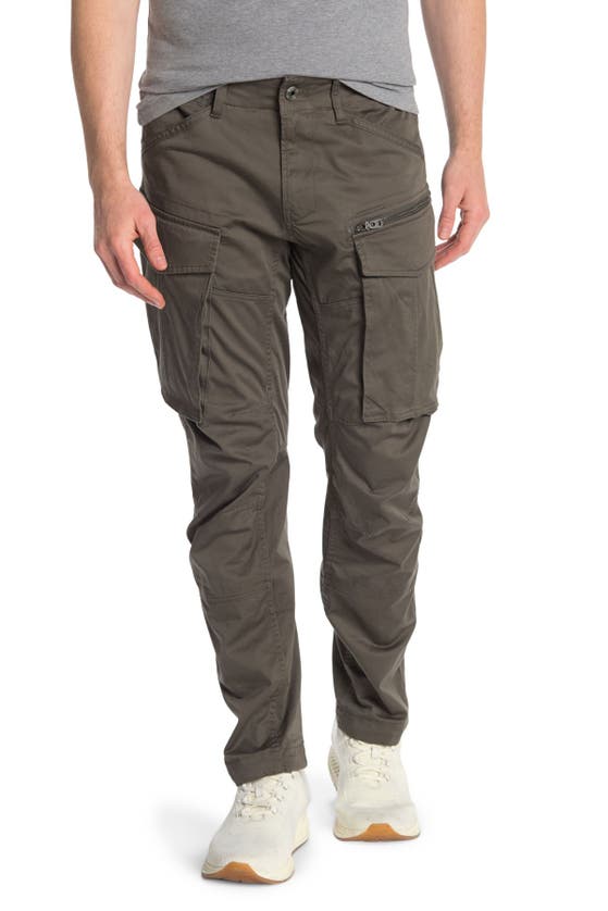 Shop G-star Raw Rovik Tapered Fit Cargo Pants In Gs Grey