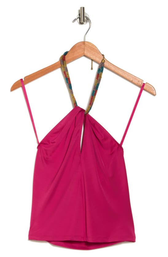 VERONICA BEARD VERONICA BEARD AKEEVA KEYHOLE HALTER TOP