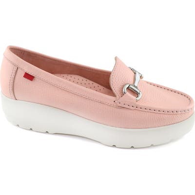 Marc Joseph New York Sunset Ave Platform Loafer, Pink