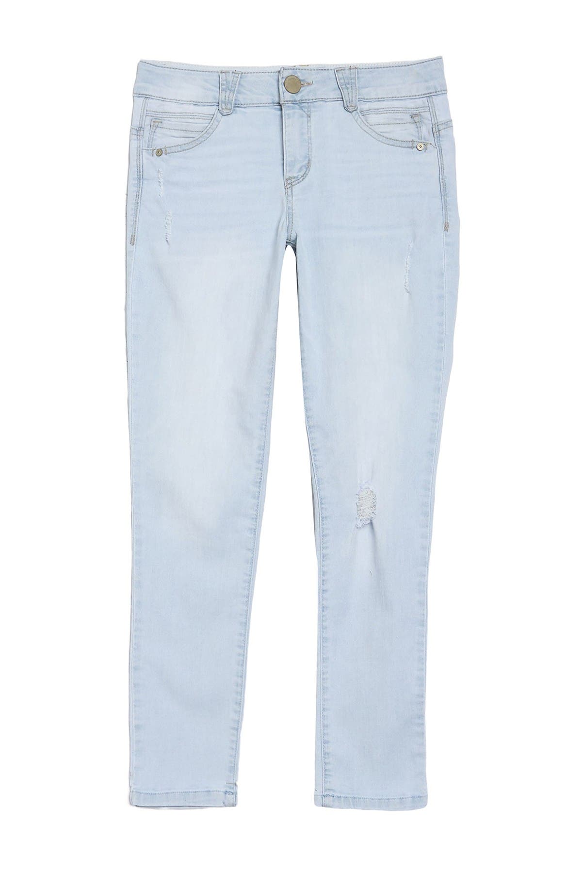 ankle height jeans