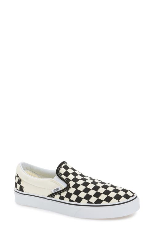 UPC 700053334137 product image for Vans Classic Slip-On in Black White Checker at Nordstrom, Size 14.5 Women's | upcitemdb.com