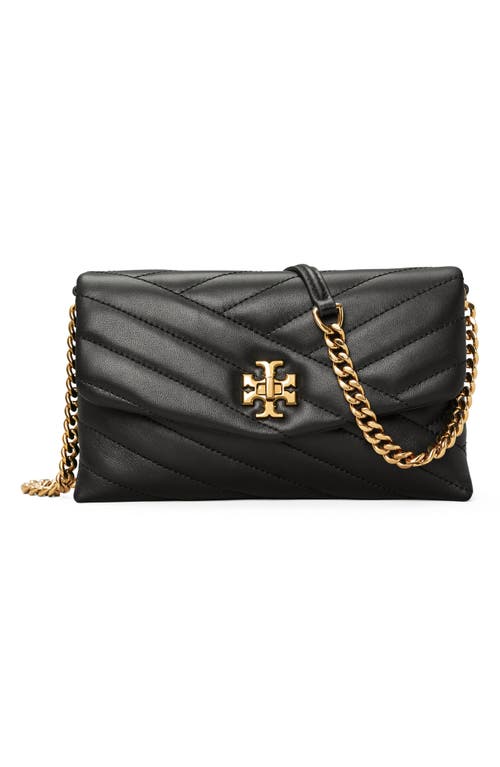 UPC 192485340846 product image for Tory Burch Kira Chevron Wallet on a Chain in Black at Nordstrom | upcitemdb.com