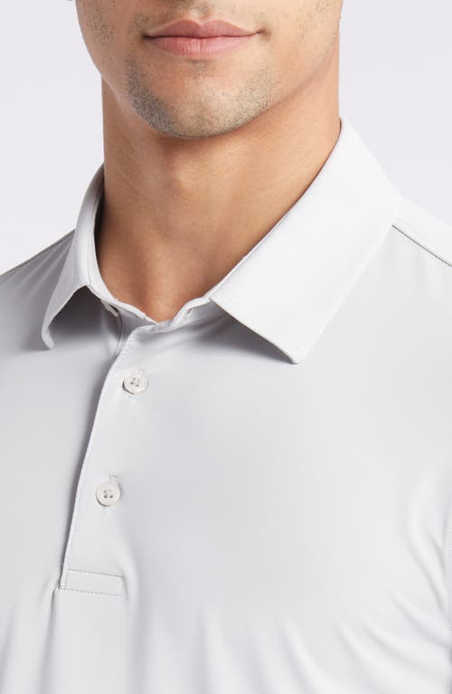 Ag Bryce Performance Jersey Polo In Fade To Graye