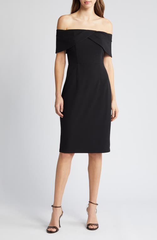 Vince Camuto Off the Shoulder Cocktail Dress at Nordstrom,