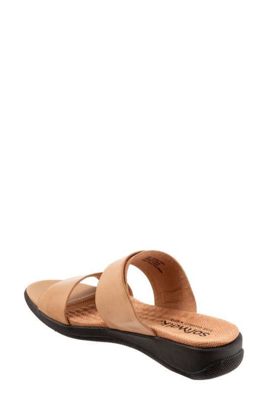 Softwalk Toki Slide Sandal In Tan