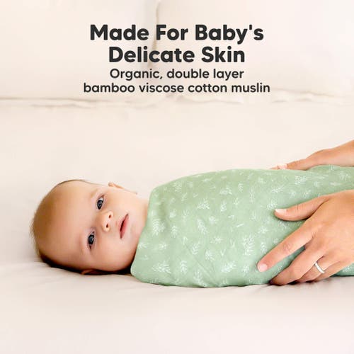 Shop Keababies Lumi Muslin Swaddle Blankets In Bloom