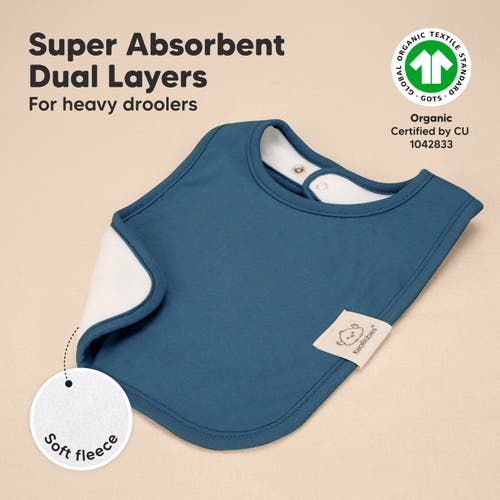 Keababies 8-pack Coast Drool Bibs In Cruise