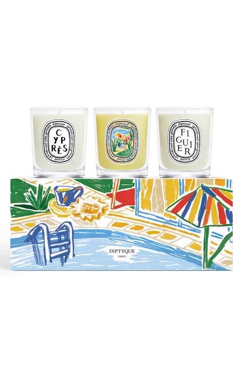 Diptyque 3-Piece Mini Scented Candle Gift Set at Nordstrom