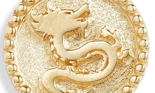 ANZIE ANZIE DEW DROP DRAGON MEDALLION PENDANT 