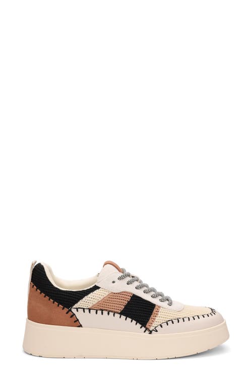 Shop Sanctuary Peace Platform Sneaker In Black/white/tan