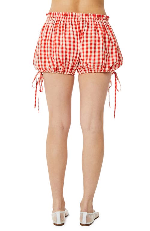 Shop Find Me Now Odaline Bloomer Shorts In Picnic Gingham