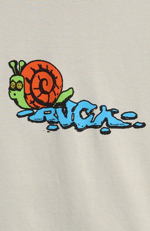 Rvca Kids' Slow Roll Graphic T-shirt In Mirage