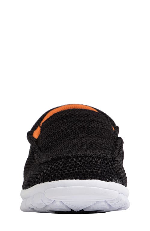 Shop Deer Stags Melvin Jr. Nosox Kickback Slip-on Sneaker In Black/orange
