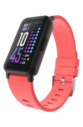 I Touch Active 4 Smart Watch, 24mm X 42.7mm In Coral