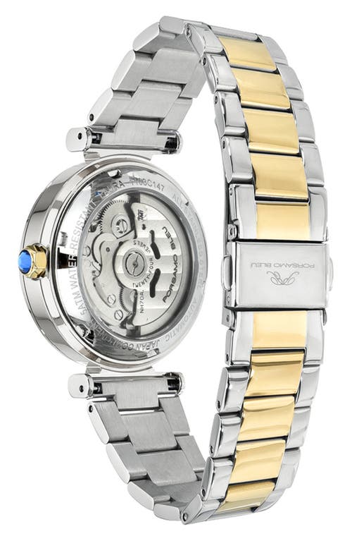 PORSAMO BLEU PORSAMO BLEU COLETTE TOPAZ BRACELET WATCH, 36MM