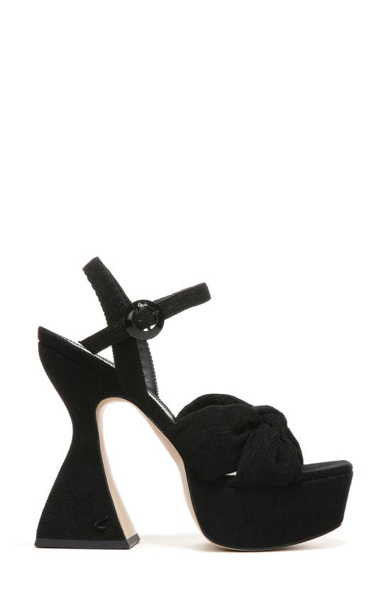 Circus Ny Audrea Platform Sandal In Black Corduroy