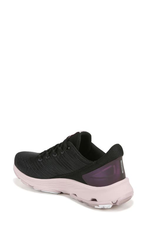 Ryka Ferocity Womens Performance Slip On Running Shoes In Black Lilac