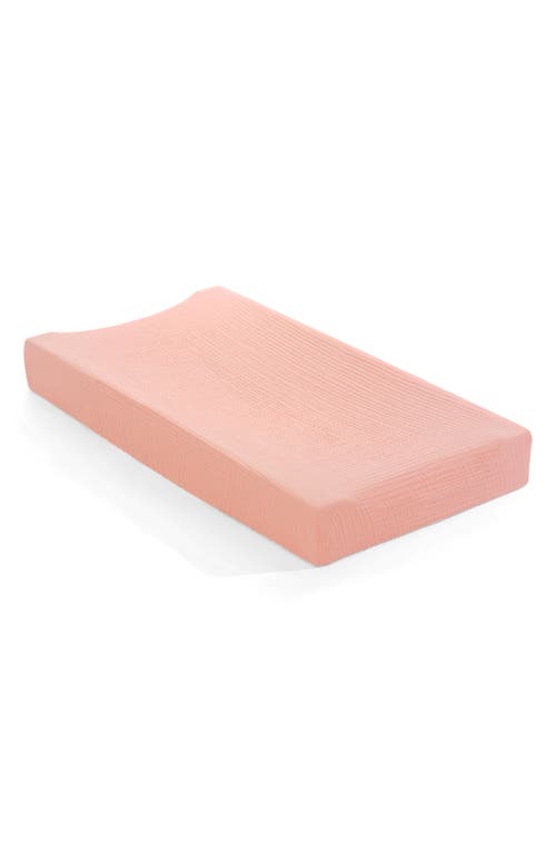 Oilo Changing Pad Cover in Rose at Nordstrom