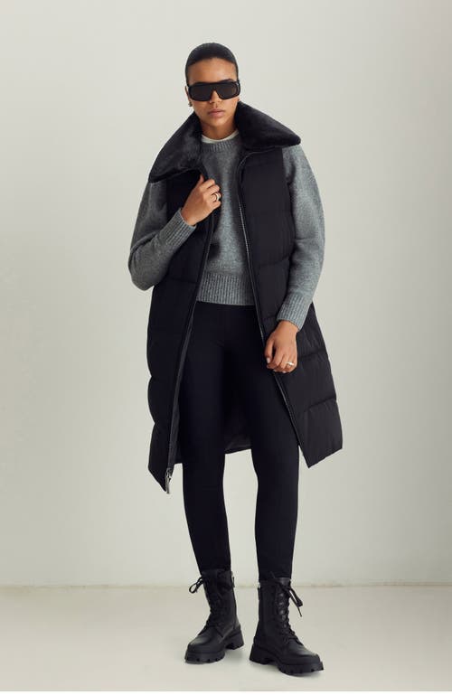 Dawn Levy Miles Vest In Black