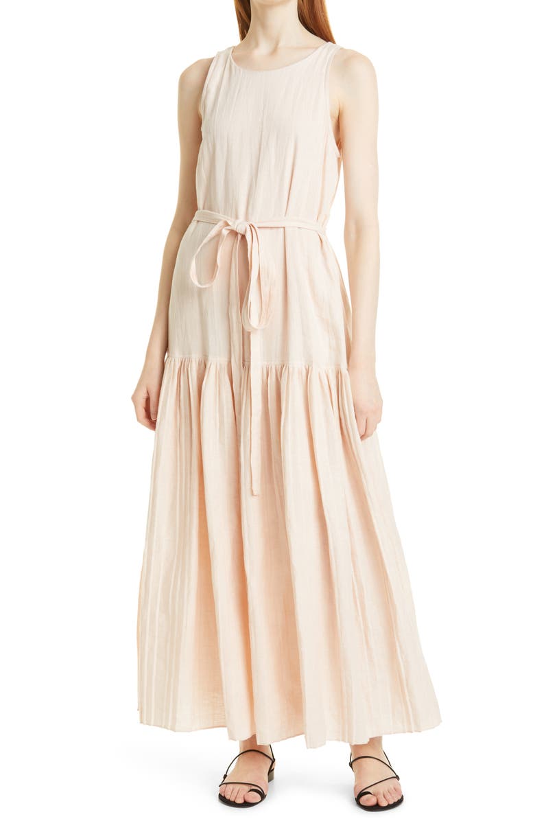 Rebecca Taylor Belted Sleeveless Linen Maxi Dress Nordstrom Rebecca Taylor Belted Sleeveless Linen Maxi Dress Nordstrom