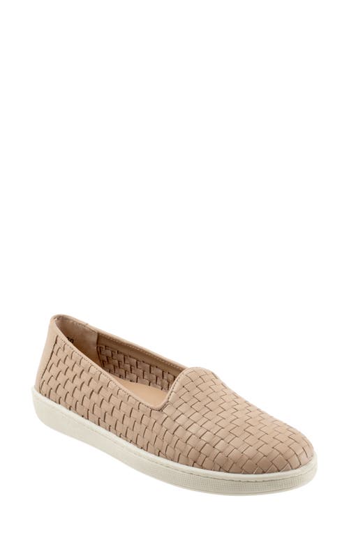 Trotters Adelina Woven Slip-On Shoe in Natural at Nordstrom, Size 11