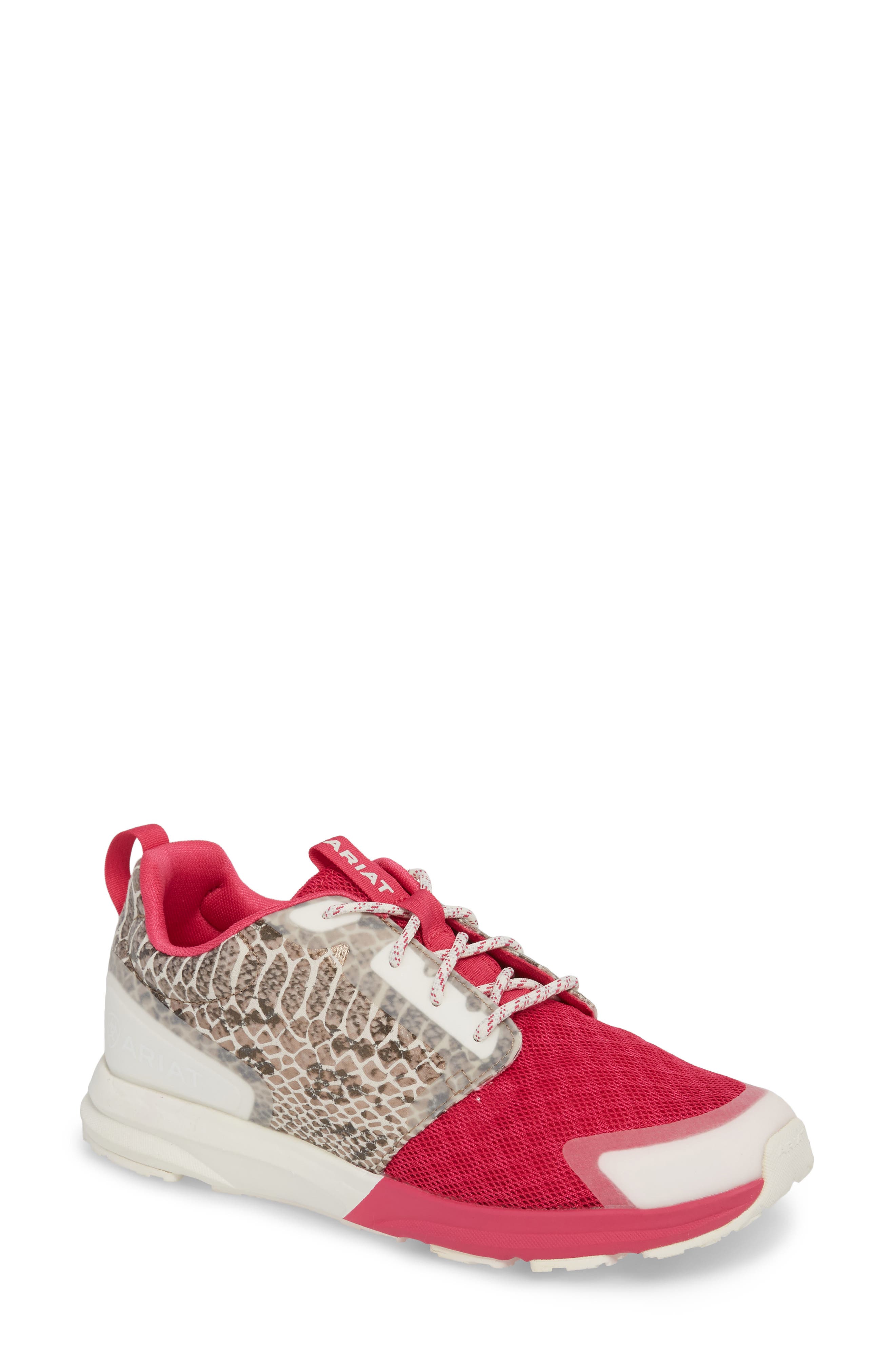 Ariat Fuse Print Sneaker- Pink