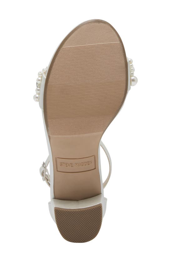 Steve Madden Jcarrson Ankle Strap Sandal In Pearl