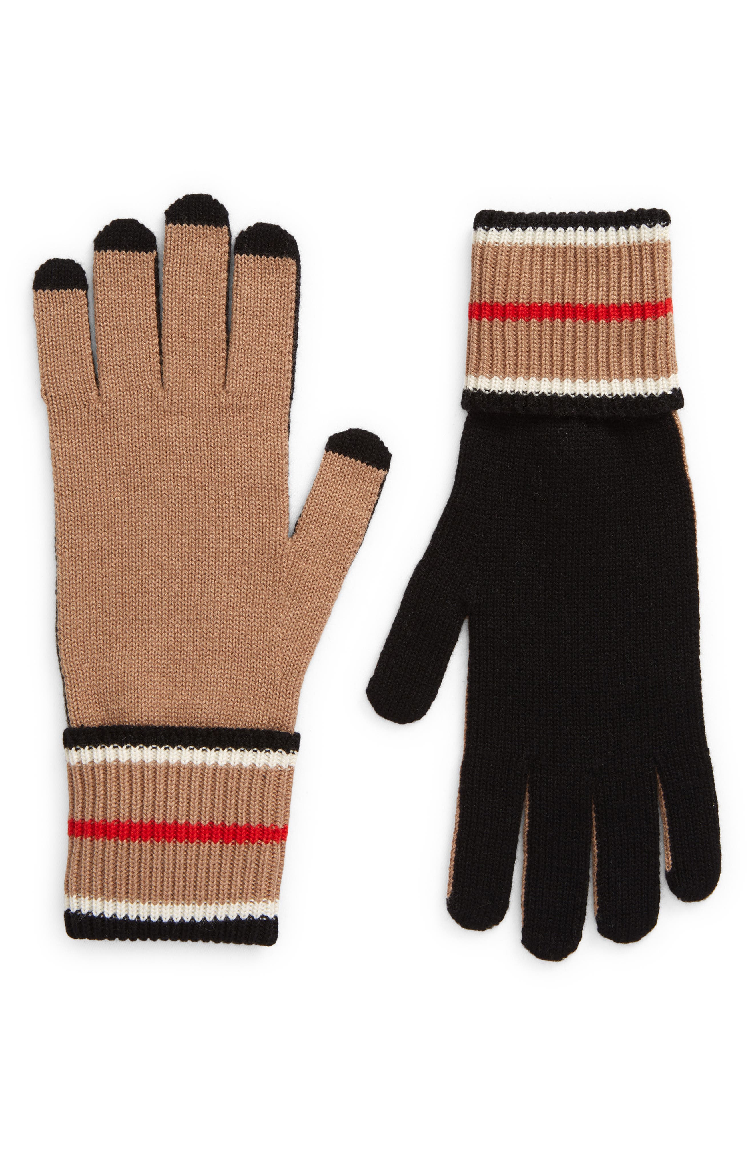 burberry gloves women