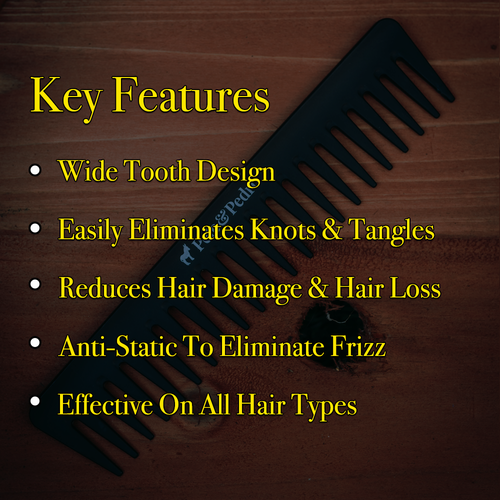 Pete & Pedro Wide Tooth Detangling Comb