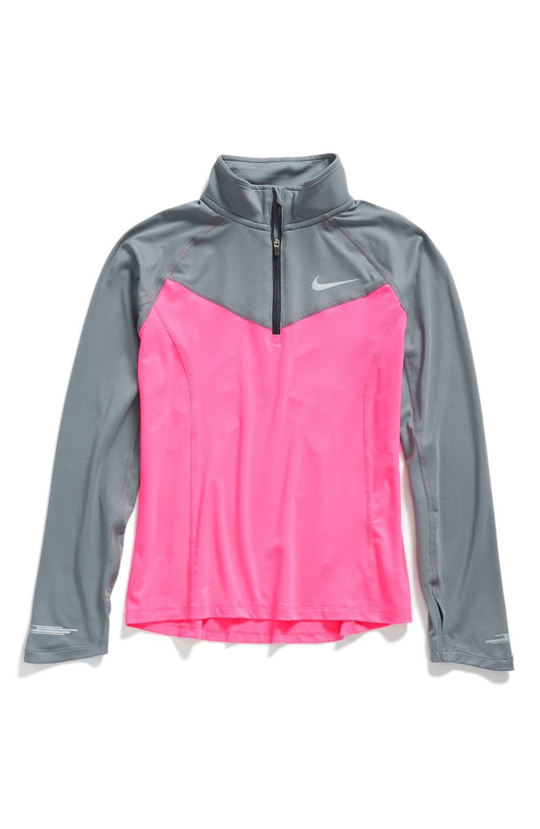 Nike 'Element' Dri-FIT Half Zip Pullover (Big Girls) | Nordstrom