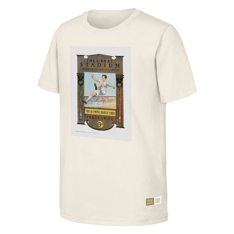 Shop Outerstuff Natural 1908 London Games Olympic Heritage T-shirt