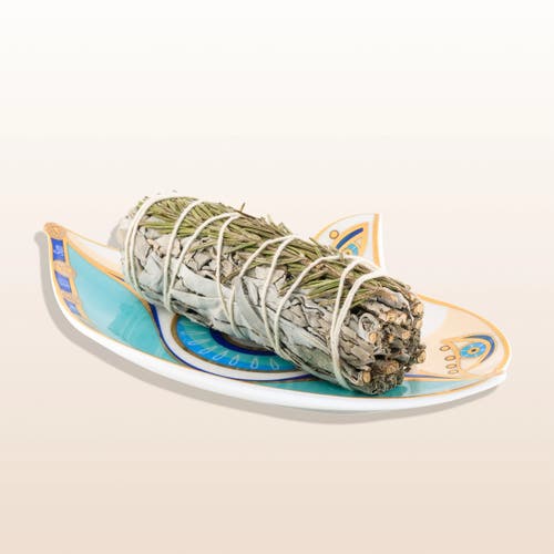 Karma And Luck Reside In Blue/white